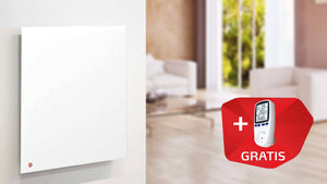 Infrarotheizung space mit gratis Strommessgerät bei Bestellung im easyTherm® Webshop